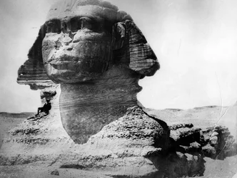 The Sphinx at Giza, c.1870s-80s